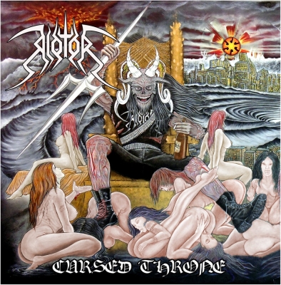 RIOTOR (ca) - Cursed Throne - CD