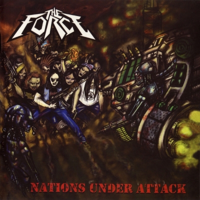 THE FORCE - Nations Under Attack - LP (ltd. GREEN vinyl)