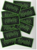 PARASITARIO - Logo - Patch (gewebt)