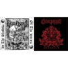GRAVEYARD / CRUCIFYRE - split 7"EP